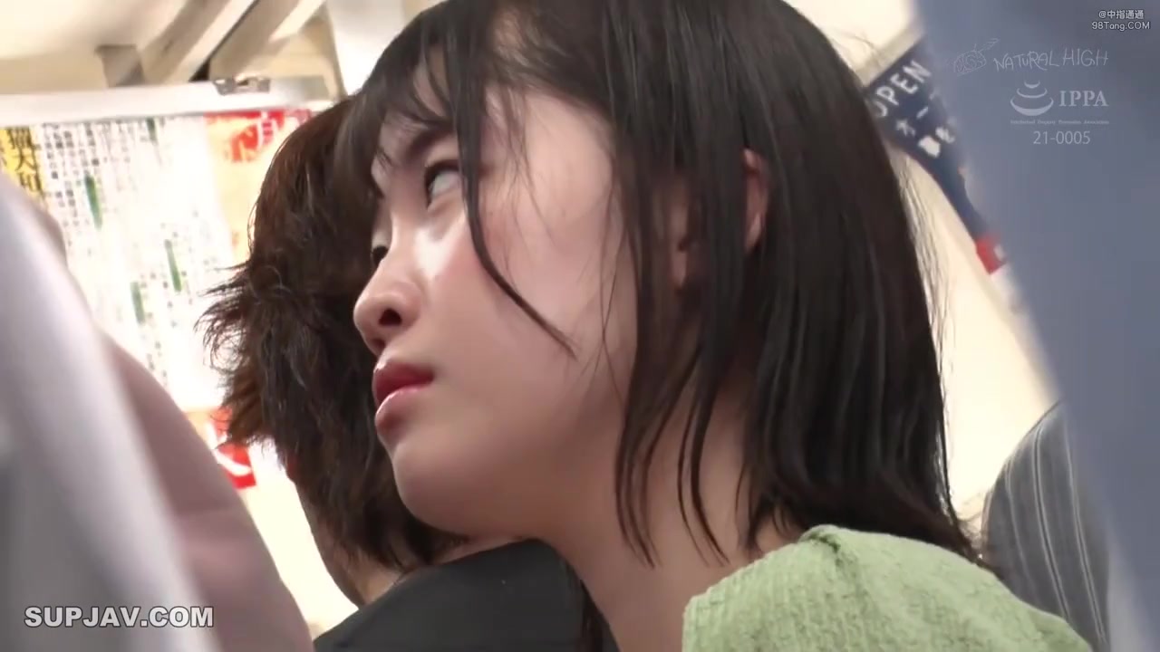 Japanese Babe having sex in a crowded train