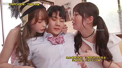 H*m*n-306 I Was Turned Into A Girl By Two Childhood Friends And Had Lesbian Sex With Them. Matsumoto Ichika And Momose Asuka Decensored