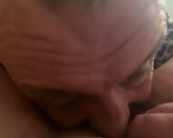 Mature Man Eats Young Wet Pussy – Real Amateur Squirt Orgasm