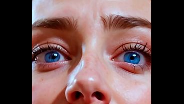 3D AI HQ Blonde Breast Expansion Solo Big tits Firm tits Hard erect nipples Cowgirl POV wSound added