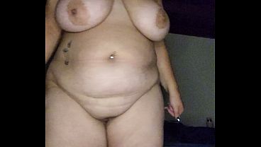 Natural Big Tits Solo: Thick Girl Undressing and Playing in her Room – POV