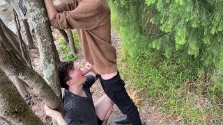 Blowjob by the Lake: Outdoor Public Blowjob
