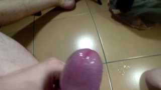 GEIL! Prostata Vibration Mega Orgasmus mit Stöhnen und spritzendem Cumshot