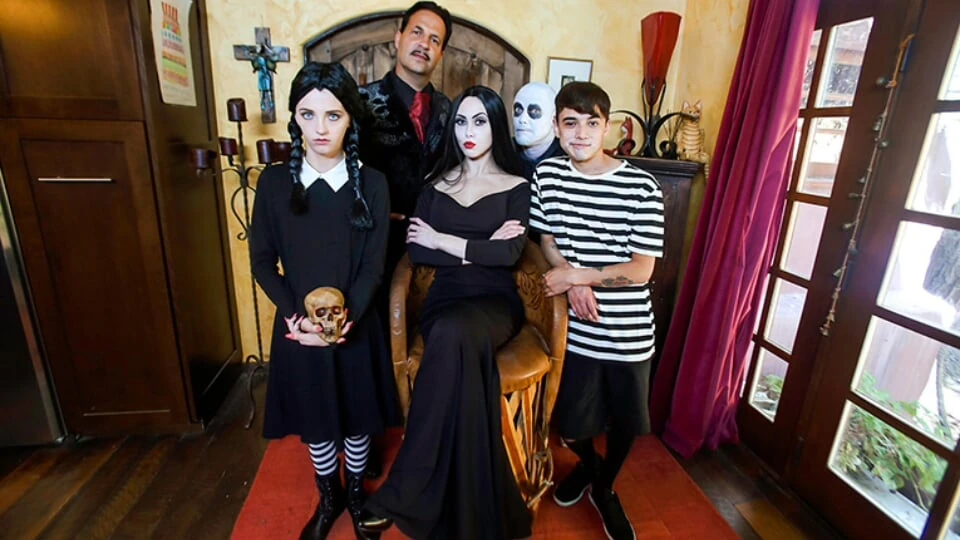 Family Strokes – Costume Party Turns Into Hardcore Fuck Fest On Halloween Night