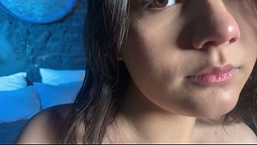 Naked girl with a big booty