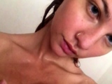 Chubby Brunette Big Boobs Dildo Masturbation