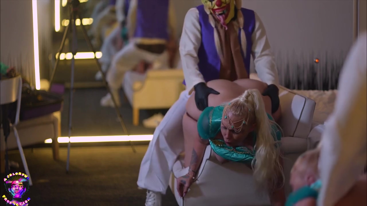 Alexis Andrews in Clown Fucks Big Ass Genie – Big Tits Anal Adventure